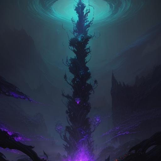 Glowing Hand Grenade Pins in Ethereal Fantasy Style