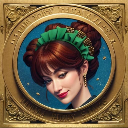 Joyful Girl Finds Lucky Penny