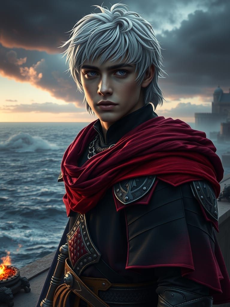 Daemon Targaryen in Dark Fantasy Concept Art