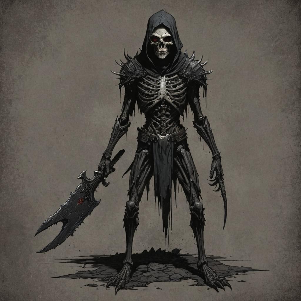 Grimdark Digital Art Illustration