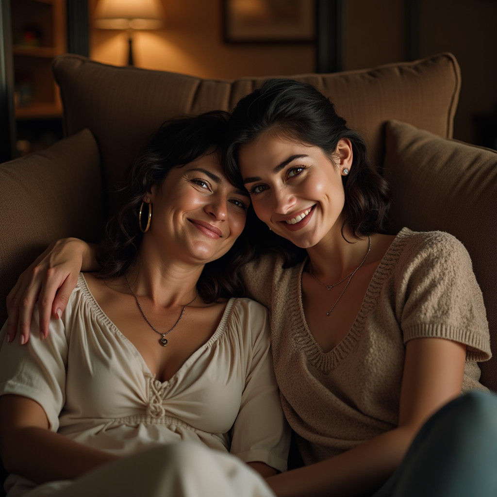 Generational Joy Captured as a Film Still