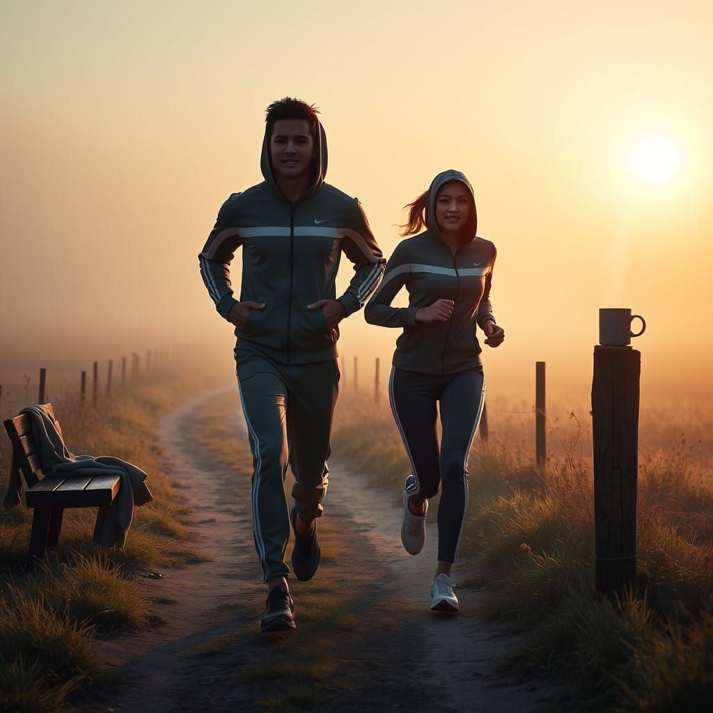 Cozy Winter Morning in Rural Bangladesh