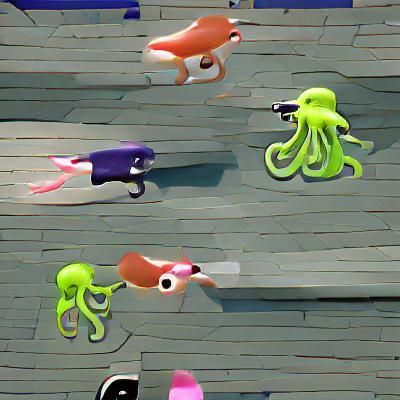 Squid Game AI Image