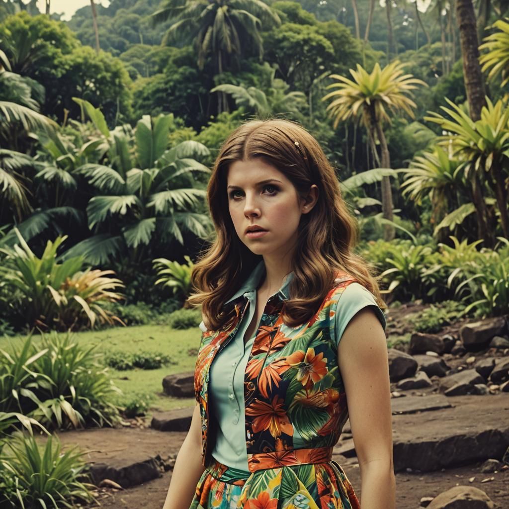 Anna Kendrick in Groovy 1960s Style