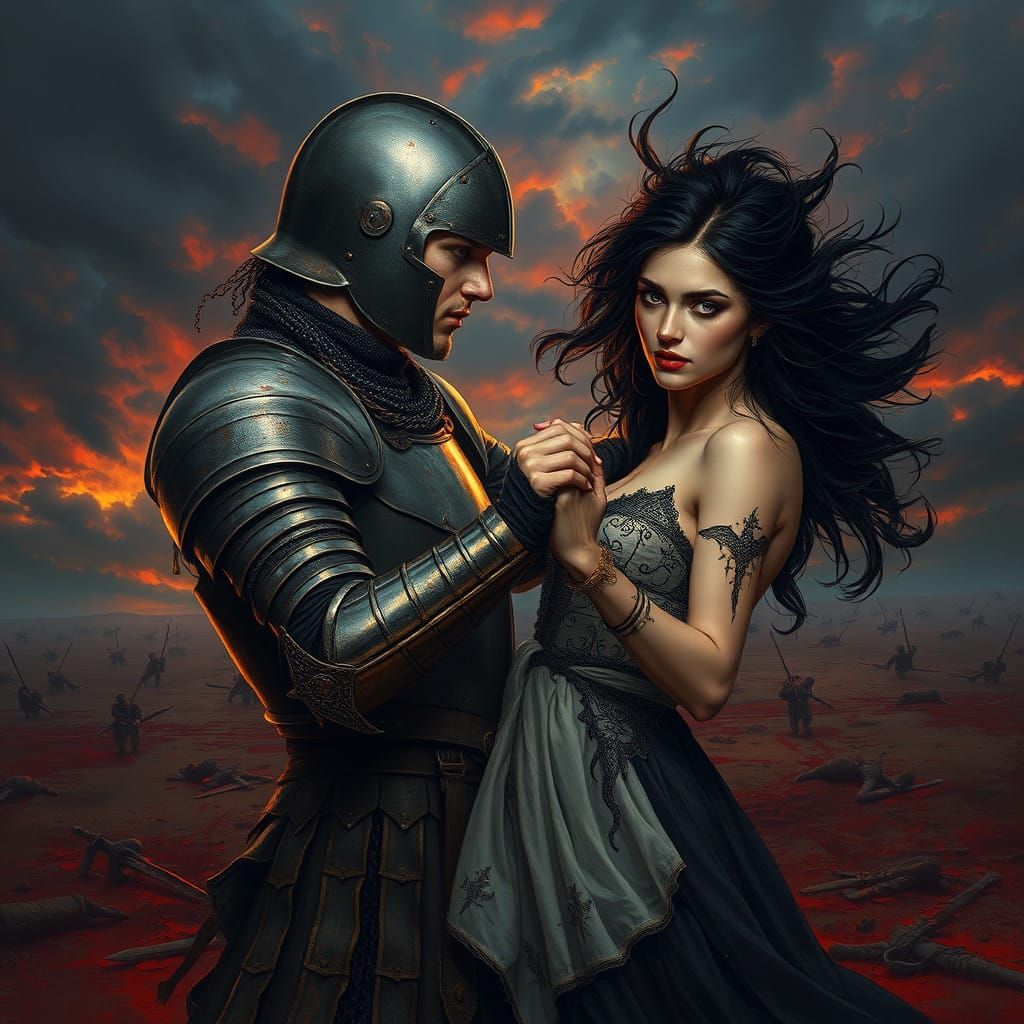 Tattered Knight in Whispers of Death