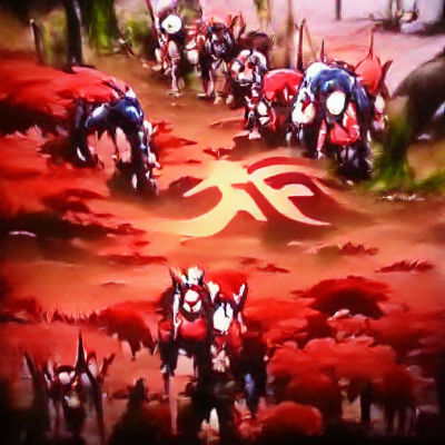 Anime Warrior Ready for Battle