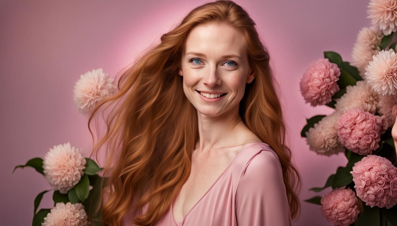 Portrait of a smiling woman