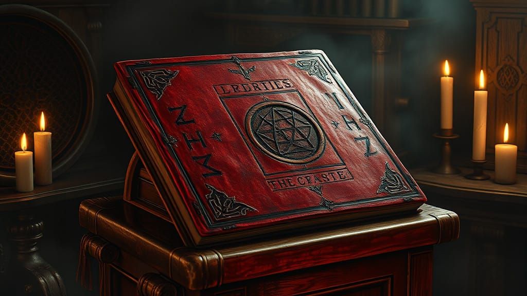 Ancient, Arcane Tome Radiates Dark Power in Zdzisław Beksińs...