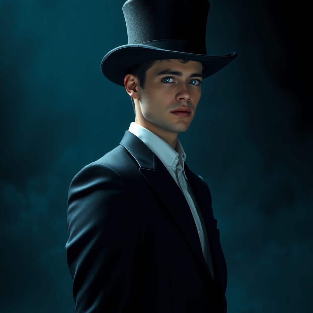 Hyperrealistic Portrait of a Dark Fantasy Emperor