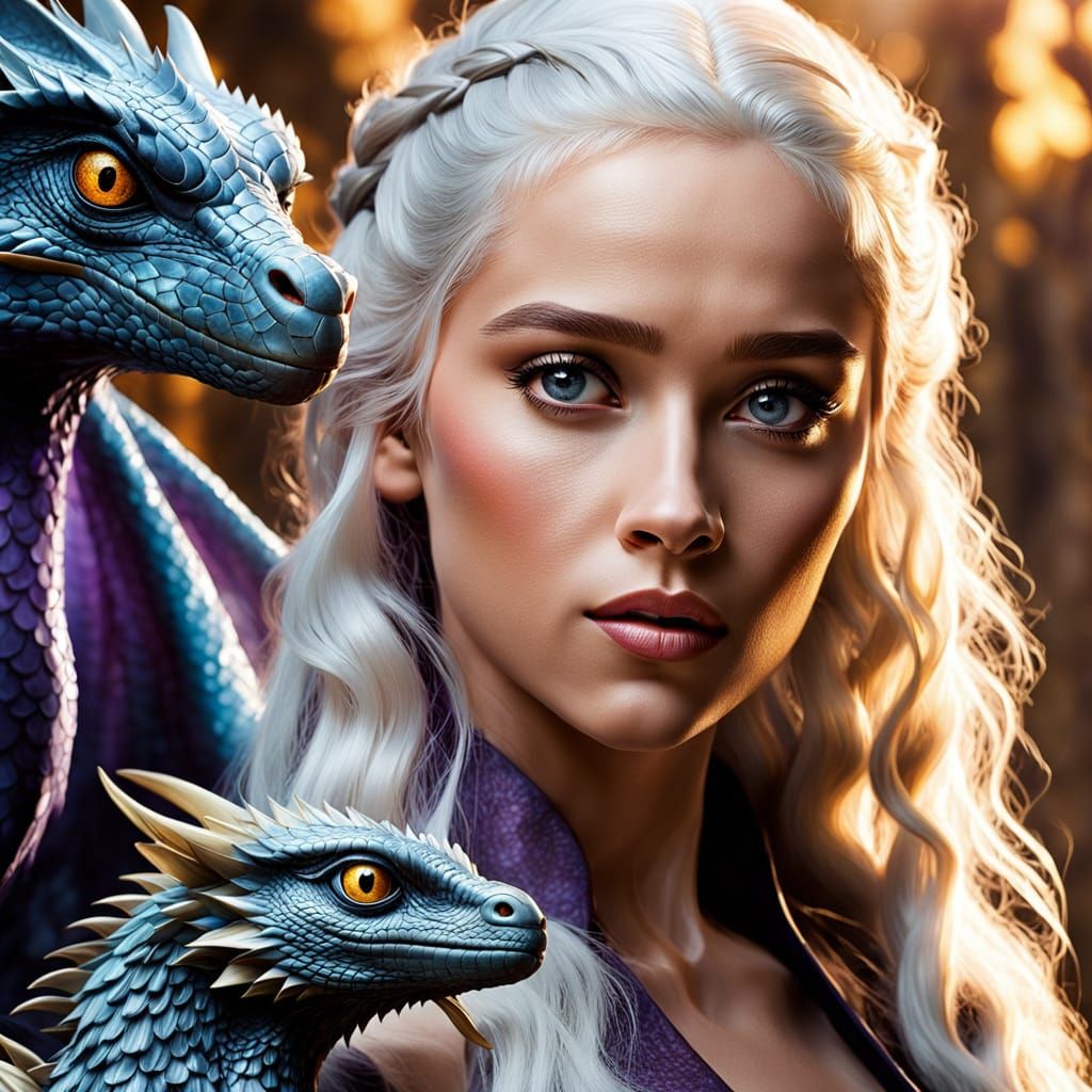Daenerys Targaryen in Regal Splendor
