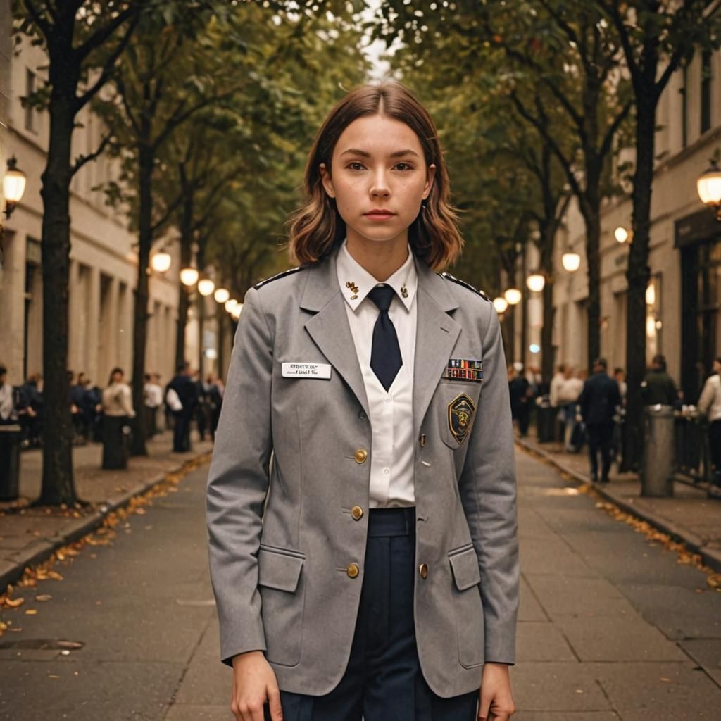 Military-Inspired Robot Uniform