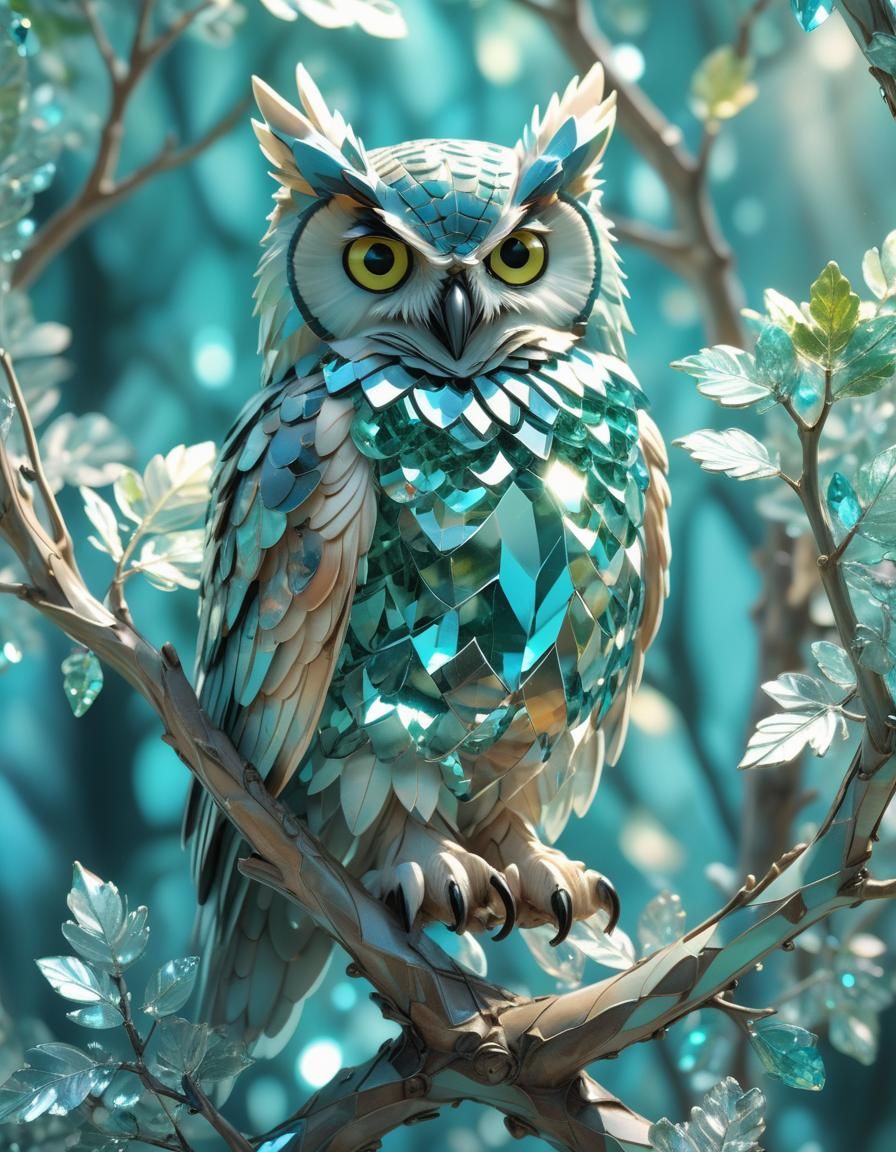 Turquoise Owl