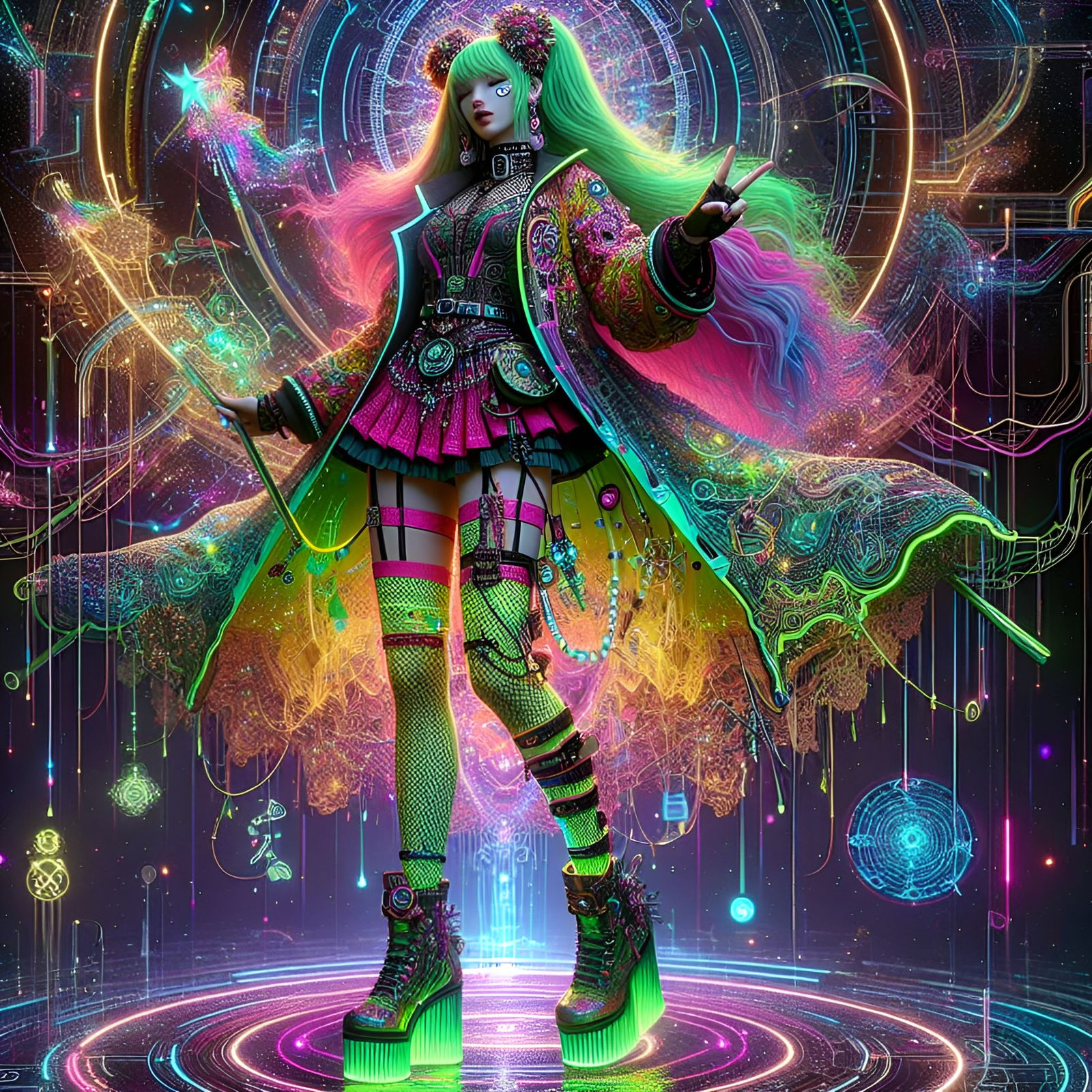 I Know This Pretty Rave Girl