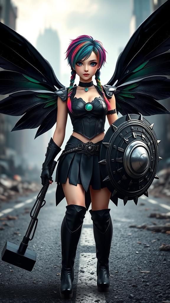 Jade, Job: Tanker, MMORPG Luna Online.