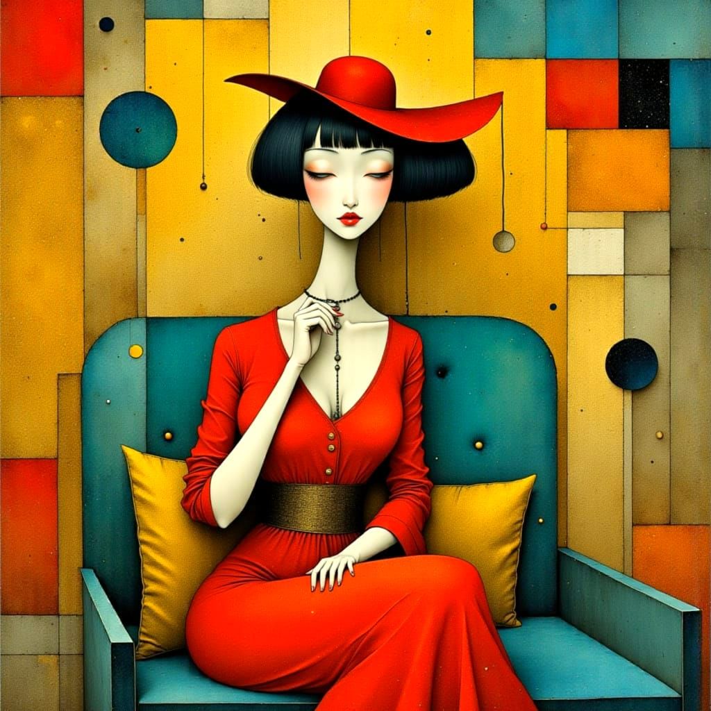 Ethereal Singer in Velvet Oasis