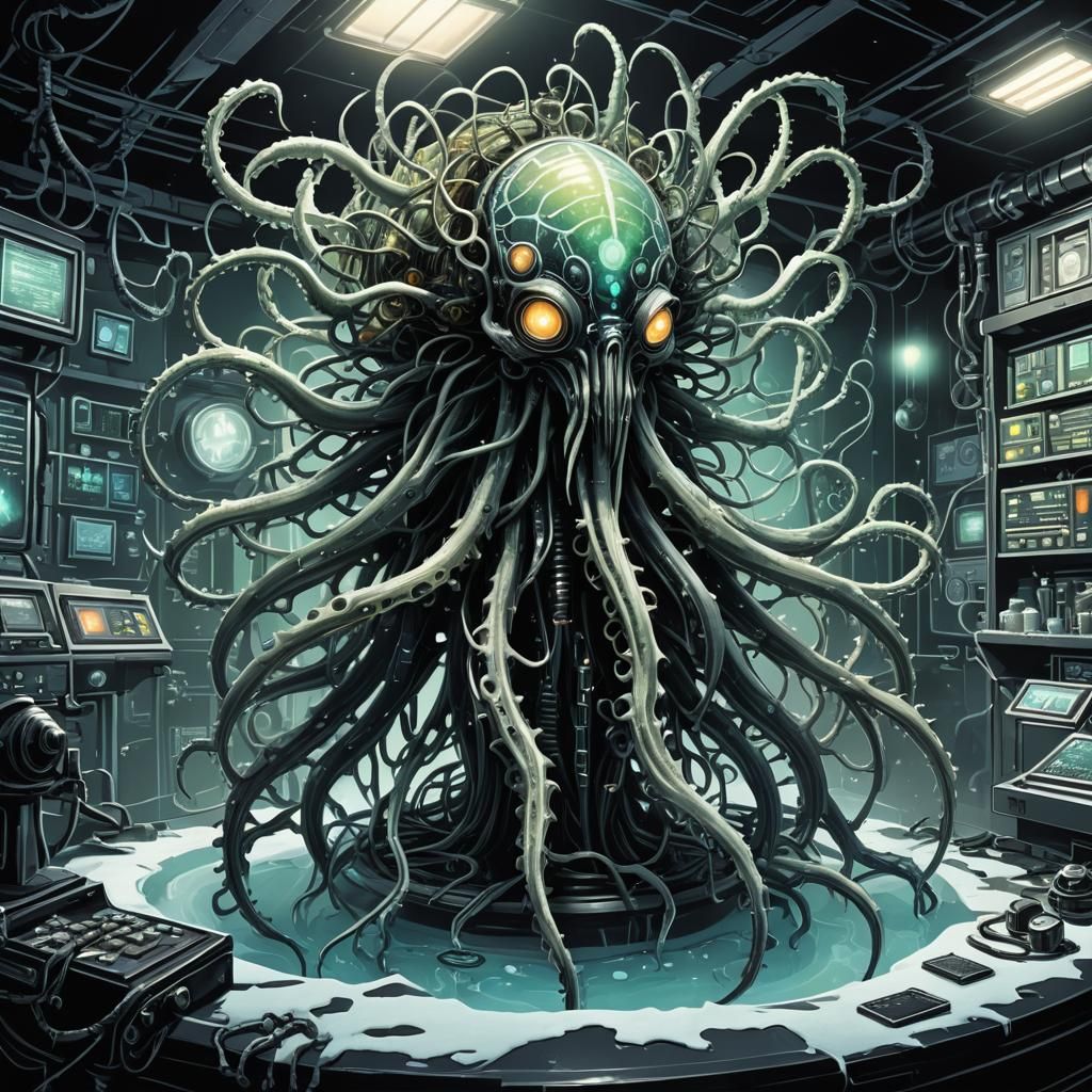 Lovecraftian Retrovirus Uncovered in Antarctica: Biopunk Ill...