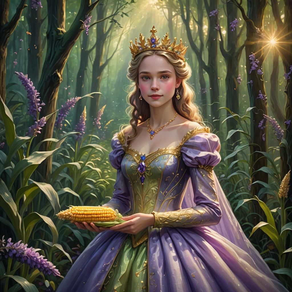 Princess of Corn in Enchanting Forest