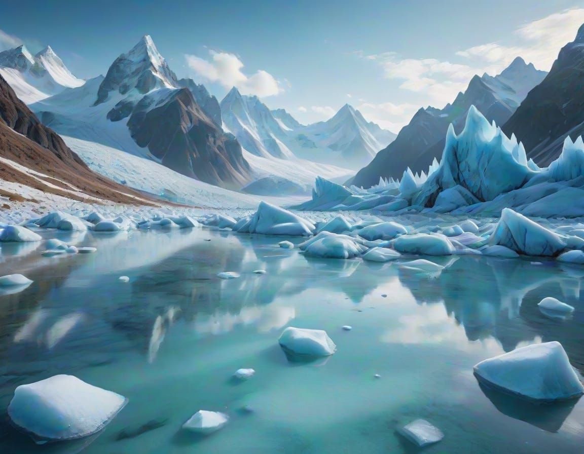 Winter Wonderland in Hyper-Realistic Digital Art