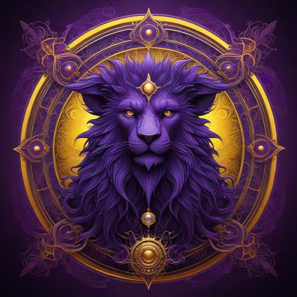 Mythical Beasts in Vibrant Hyperrealism