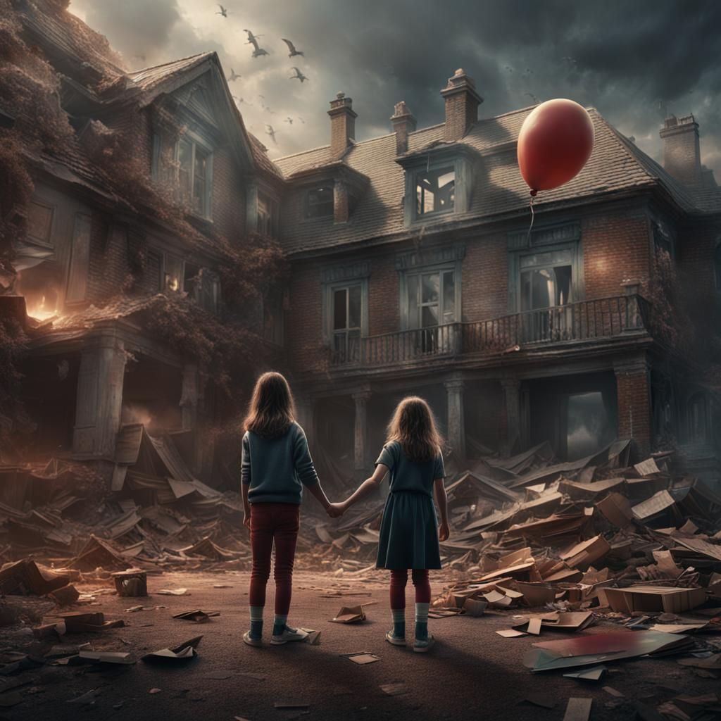 Intricate Digital Painting of a Girl Facing Abuse