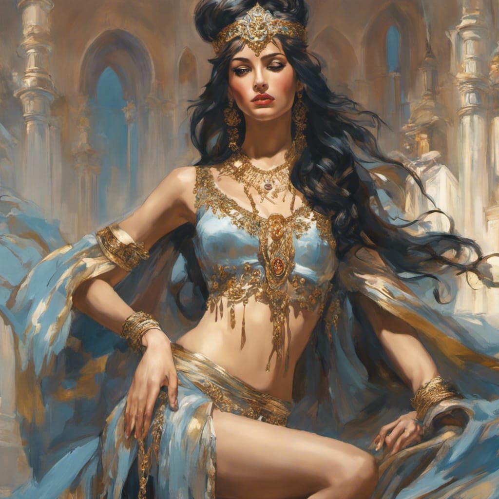Frauenbildnis Salome 01