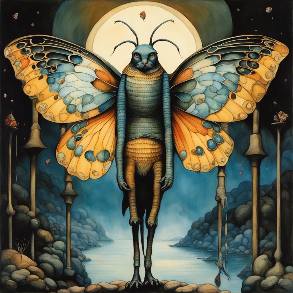 Whimsical Woodland Scenes in Classical Style