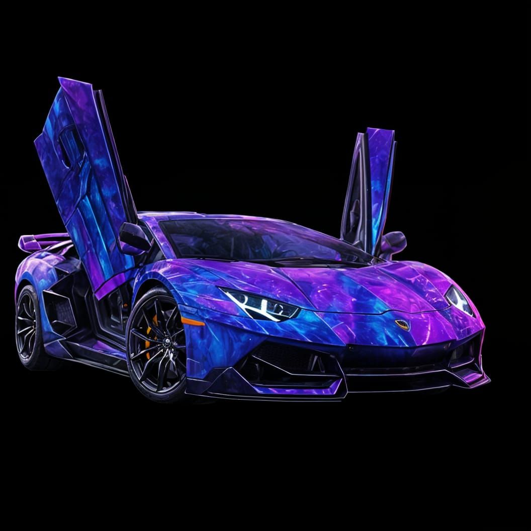 Hyperrealistic Lamborghini 2025 Concept Art