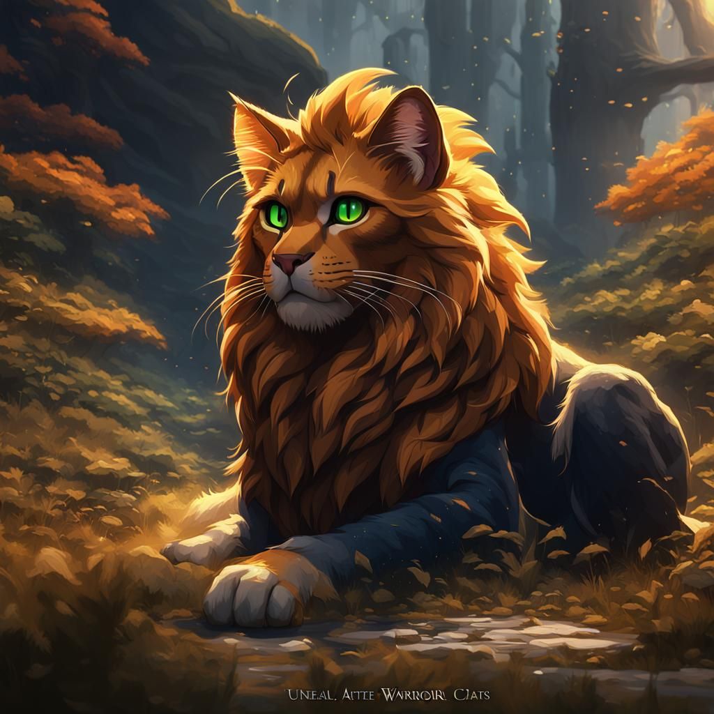 Lionblaze: Detailed Matte Painting in Unreal Engine 5
