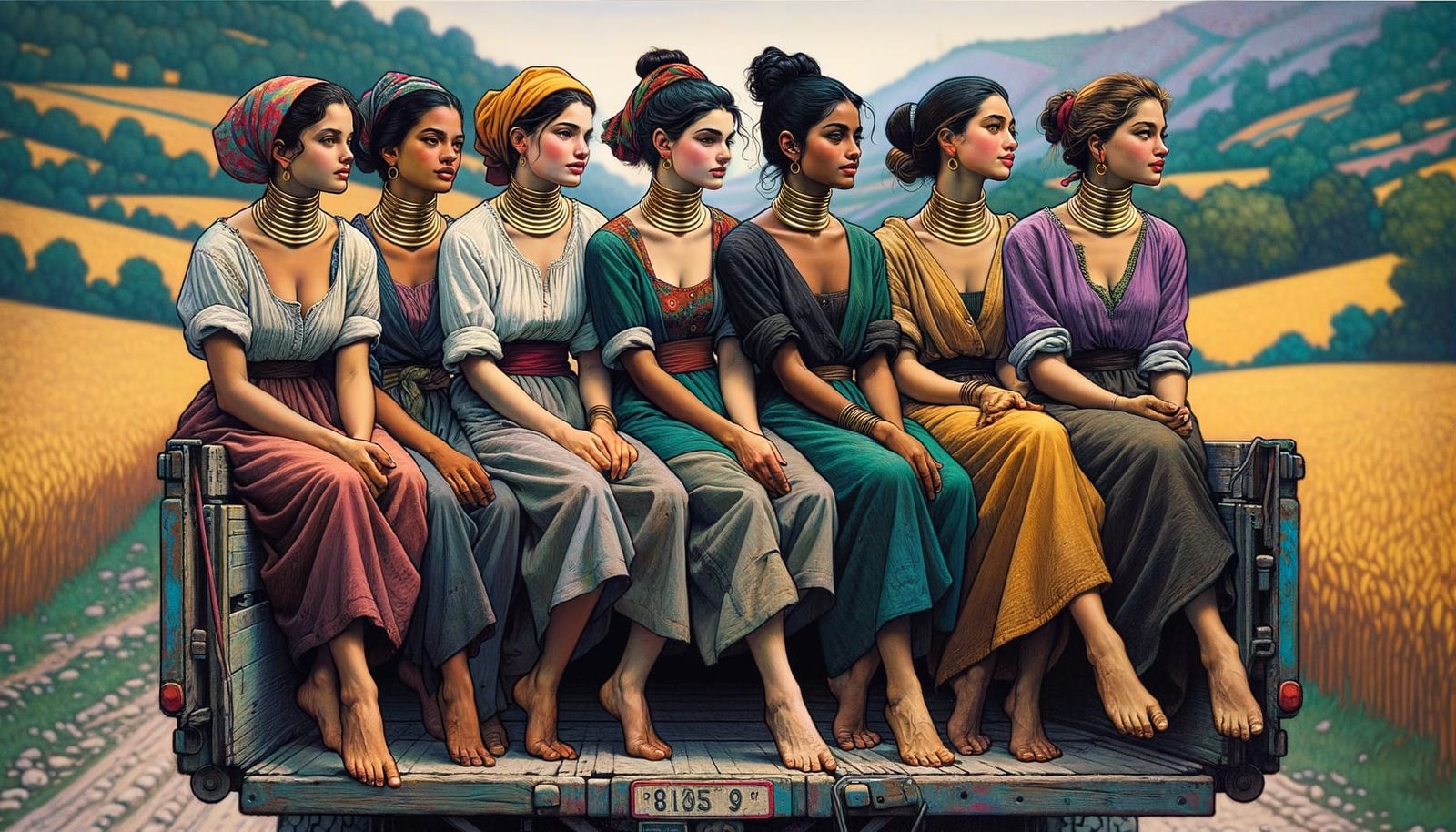 Post-Impressionist Women Journey Through Italy