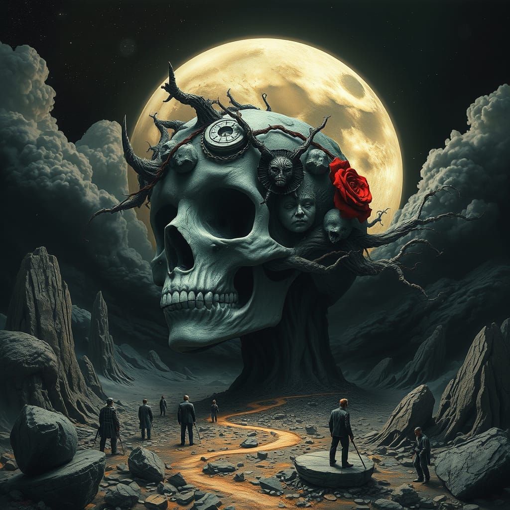 Cosmic Odyssey on the Dark Side of the Moon