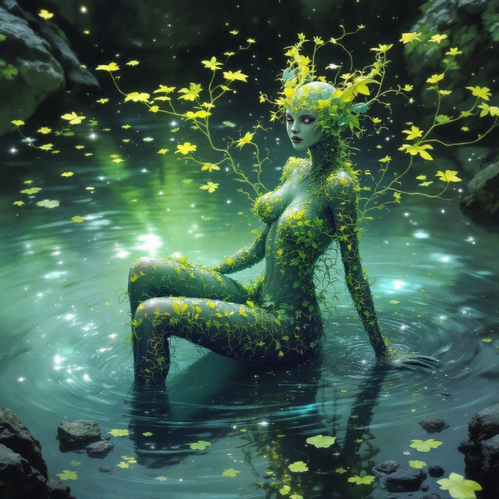 Stream-Witch Nyvara Controls Rivers with Her Voice