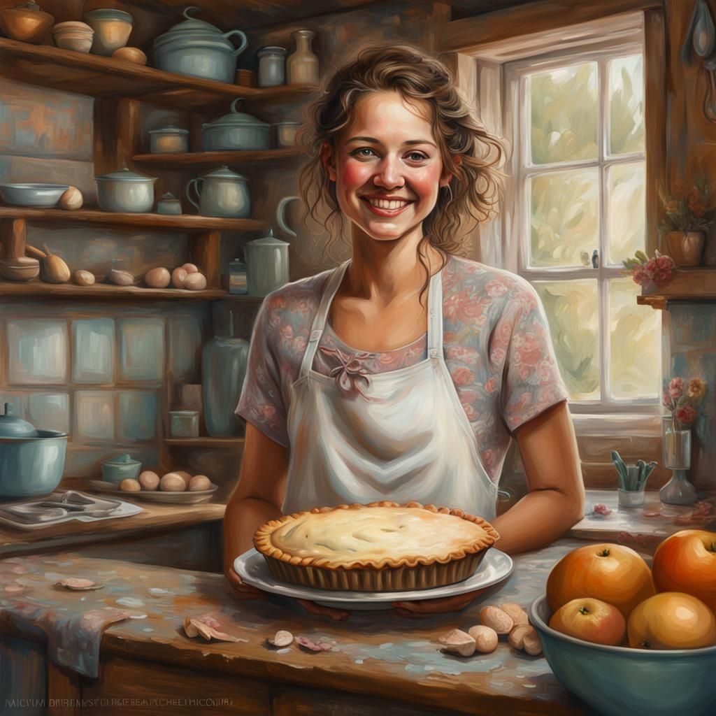 Joyful Creation: Radiance in the Rustic Kitchen