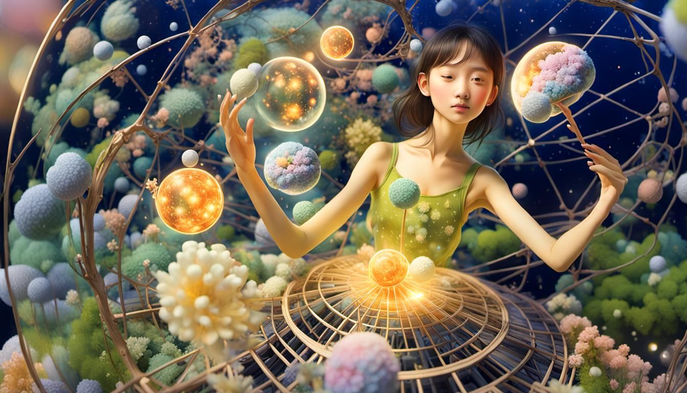 Stargazing Platform with Rotating Sphere in Intricate Networ...