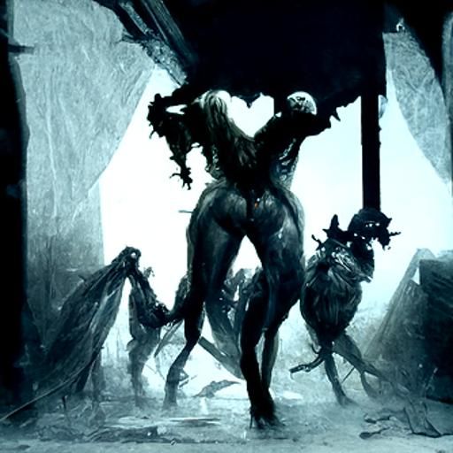 Dark Romance in the Style of Gustave Doré