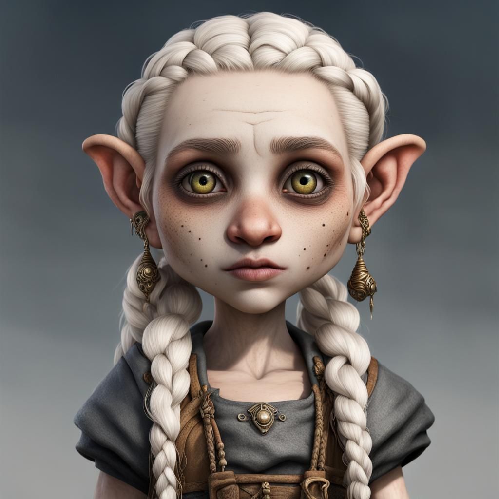 Gnome Artificer Portrait in Artgerm Style