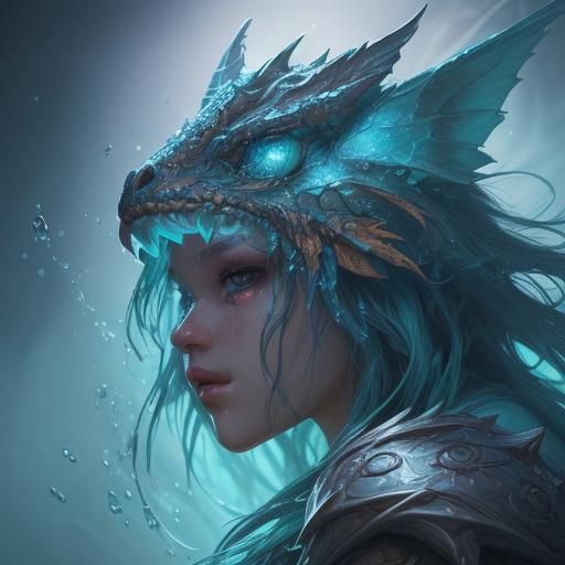 Detailed Fantasy Creature Concept Art