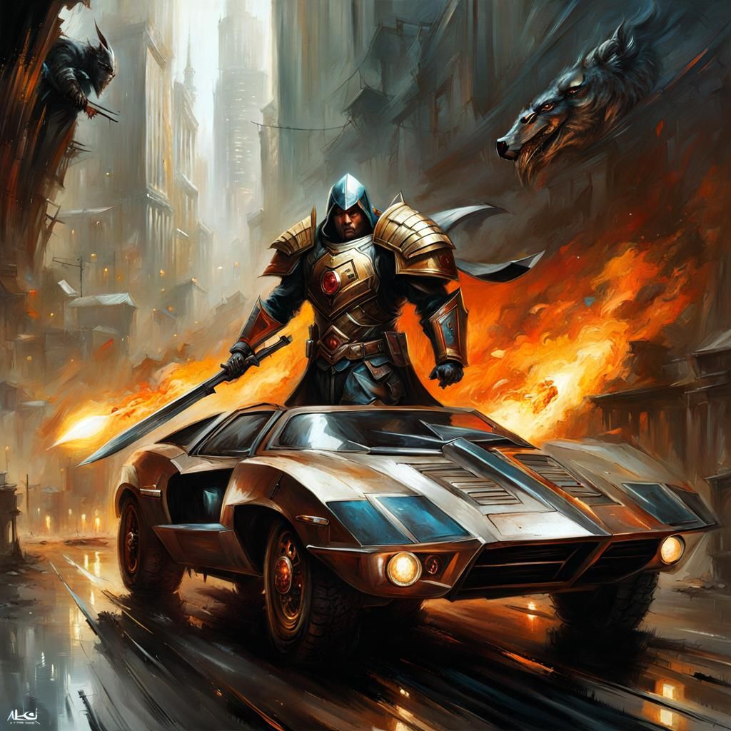 Fantasy Character Concept Art Illustration