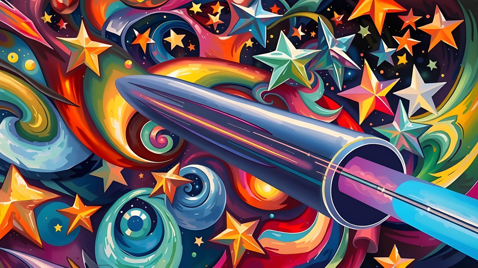 Superluminal Velocity: A Whirling Cosmic Vortex in Antipasto...