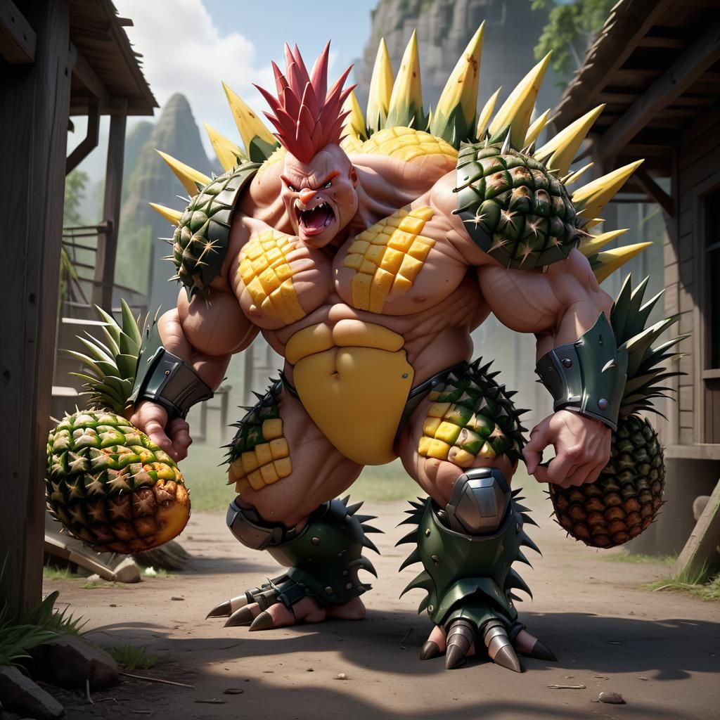 Pineapple monster