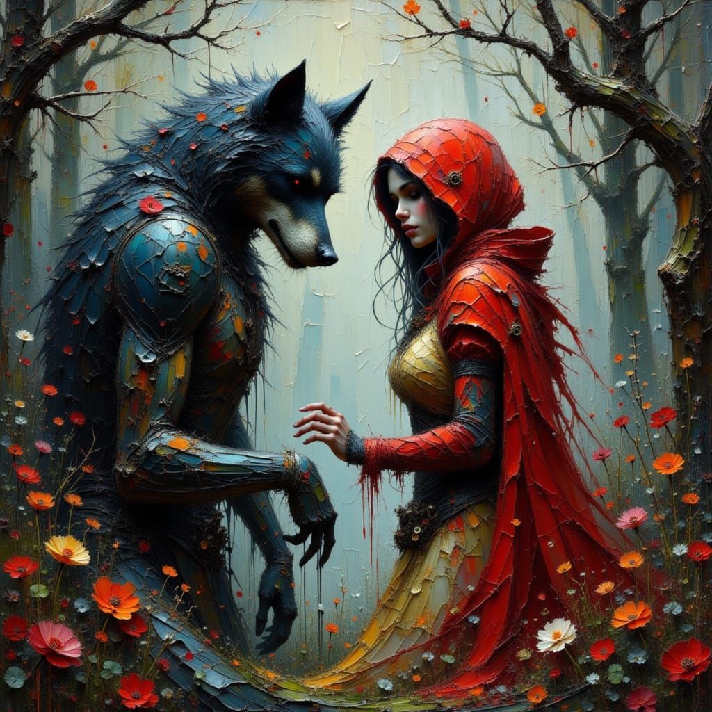 Little Red Riding Hood and the Wolf