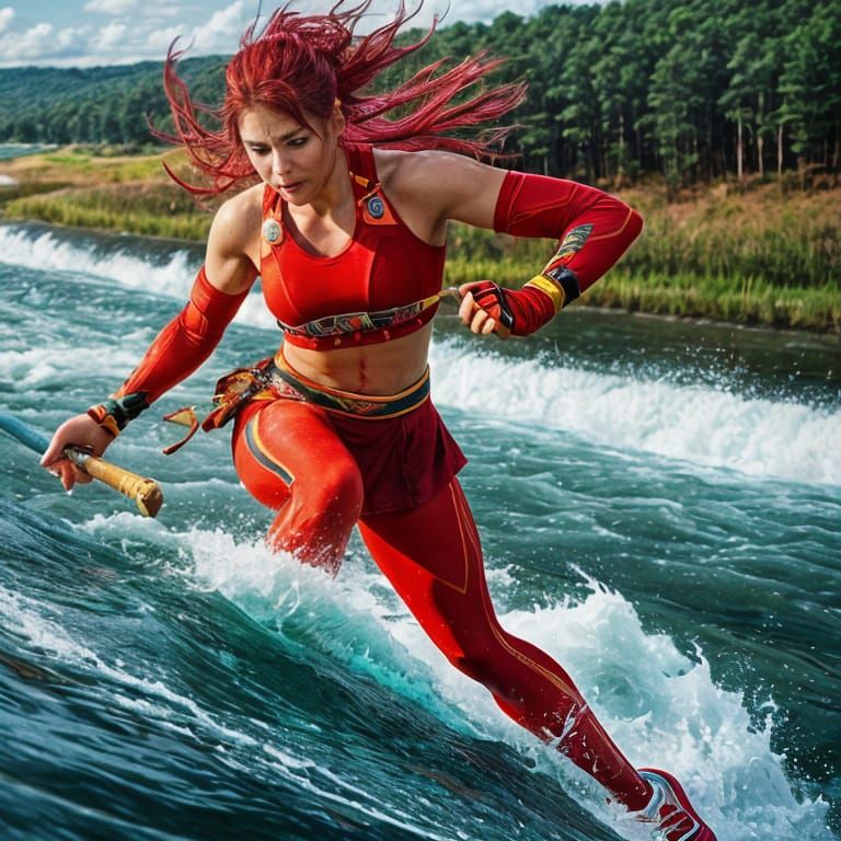 Vibrant Cherokee Bend in Sharp Focus