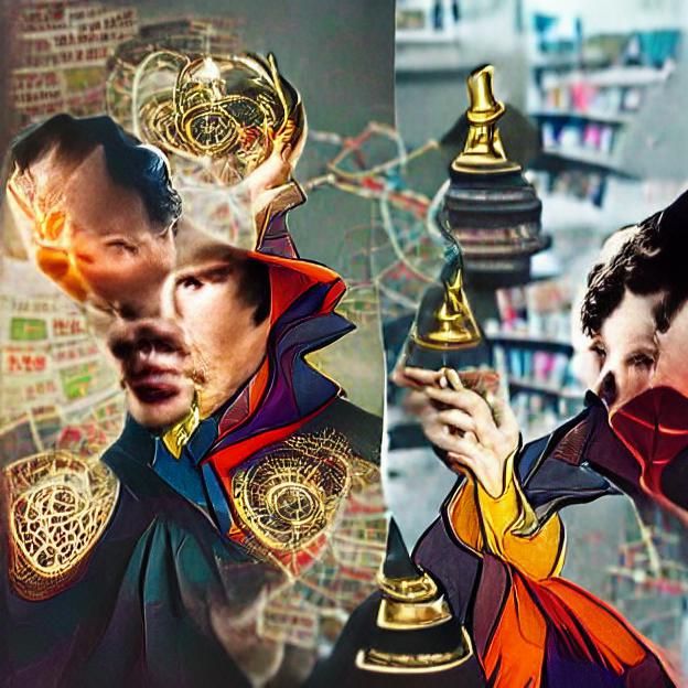 Dr. Strange and Sherlock: A Benedict Cumberbatch Fusion