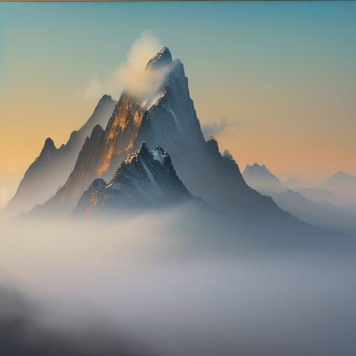 Surreal Dreamscapes: Jade Dragon Snow Mountain in Ethereal G...