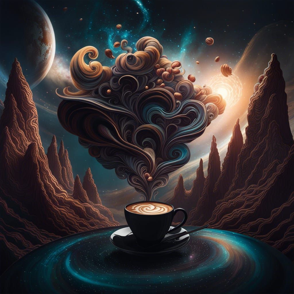 Cosmic Baristas Serve Extraterrestrial Coffee Blends