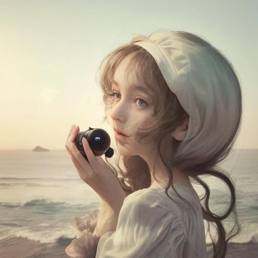 Surreal Shadows Shape the Horizon: A Dreamscape