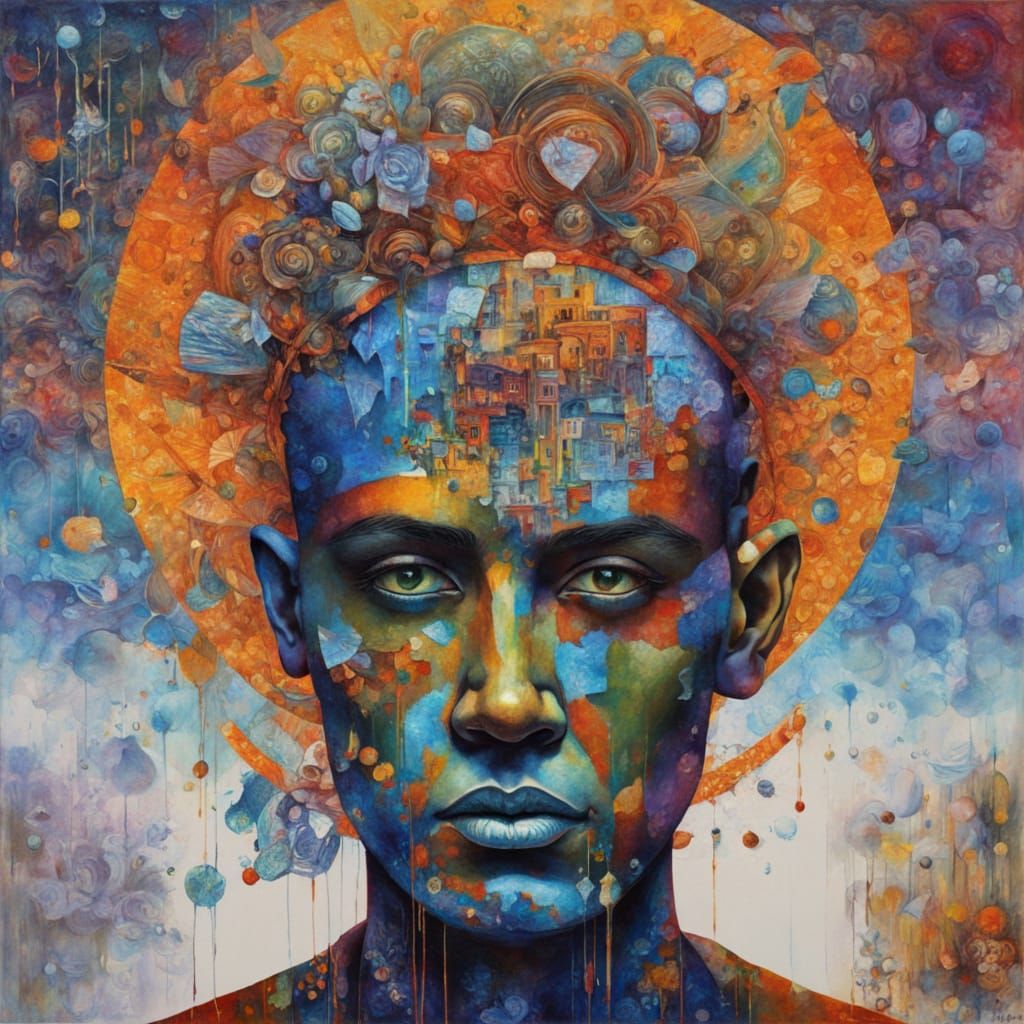 Cosmic Astral Entity Erupts from the Mind