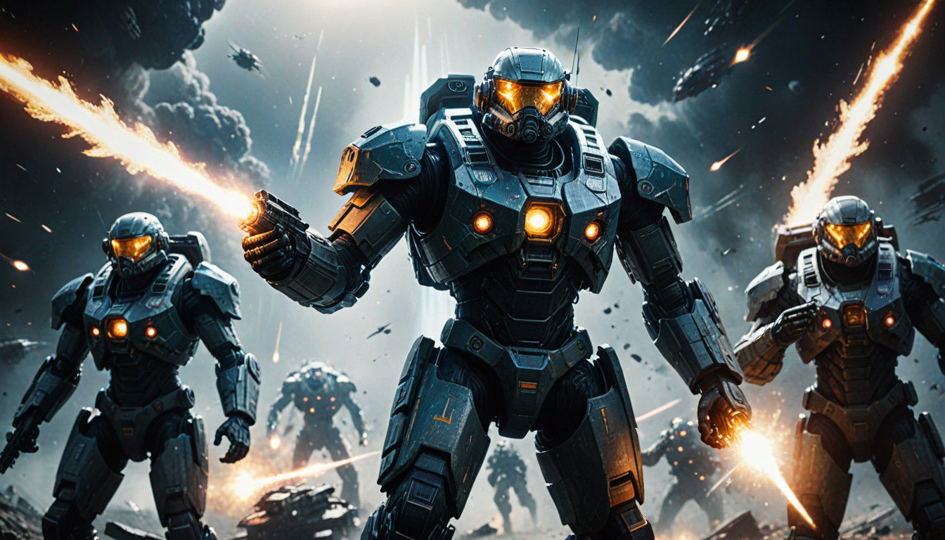 Unyielding Humanity Triumphs in Galactic War