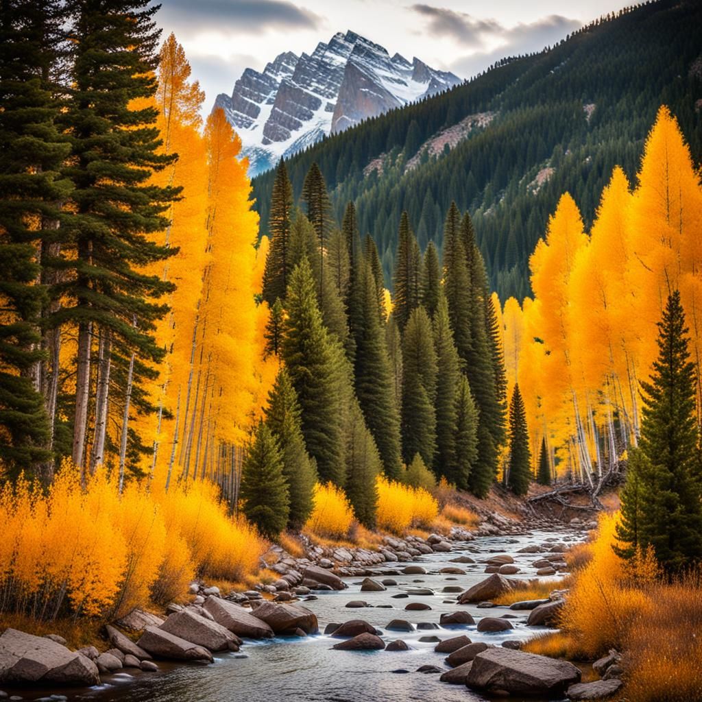 Rocky Mountains in Autumn: Professional Photography