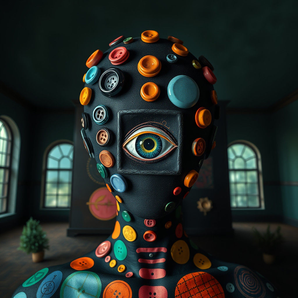 Abandoned House in Art Nouveau Style