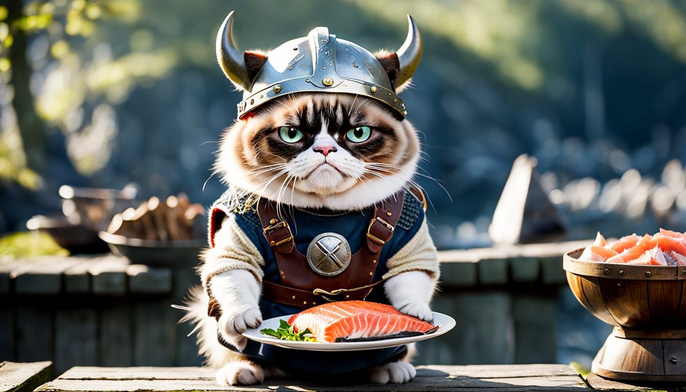 Grumpy Cat in Norway